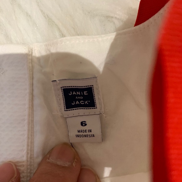 EUC Janie and Jack shorts and  romper size 6 - Picture 4 of 7